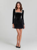 Veiled Echo Mini Dress