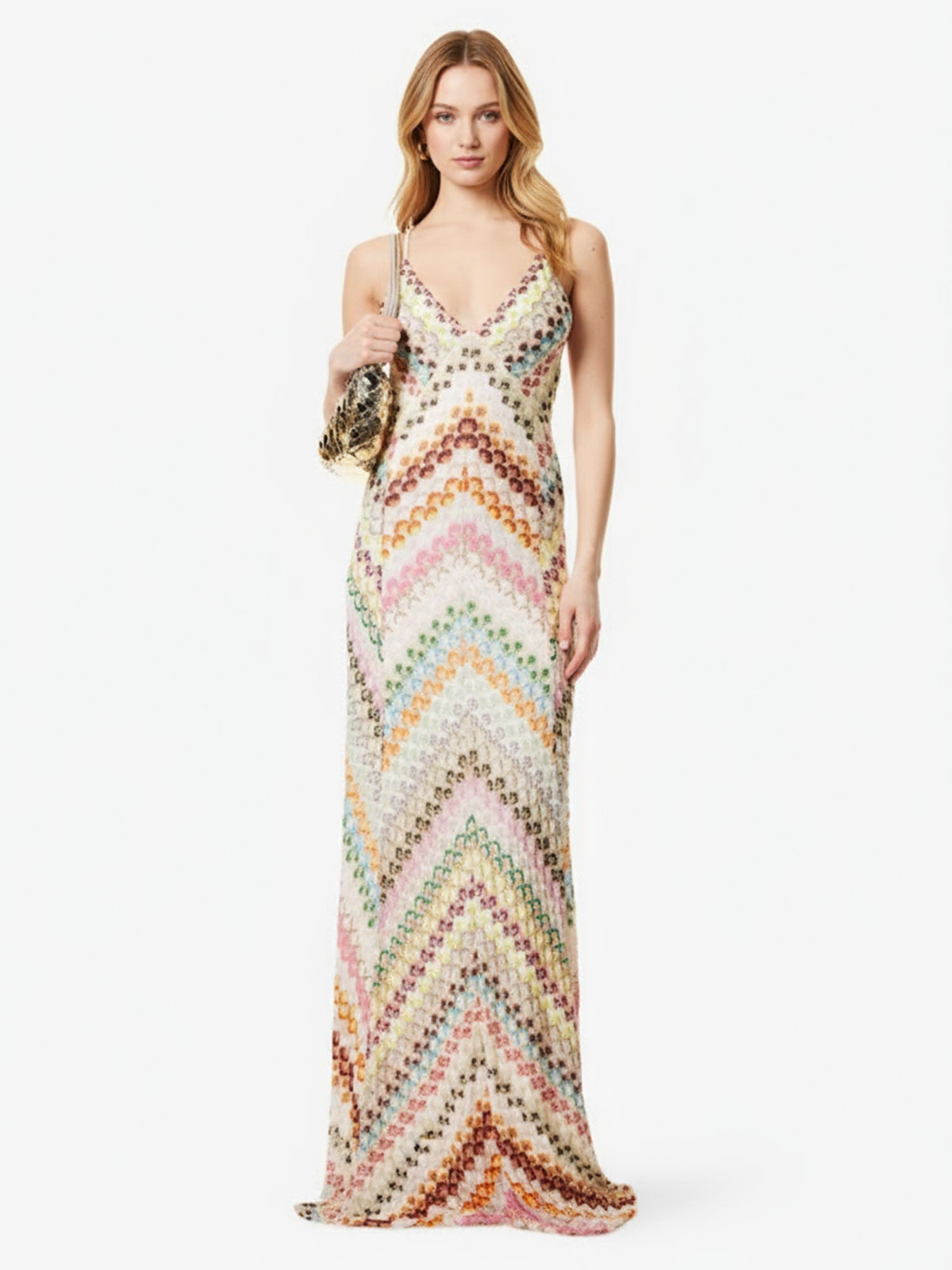 Opulent Maxi Dress Gala Splendor