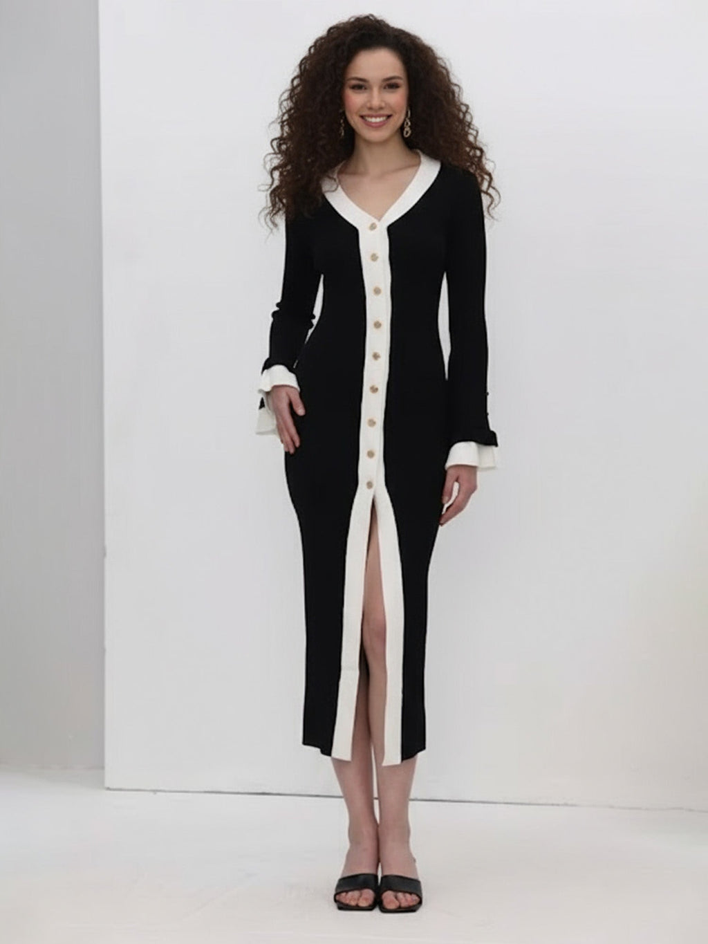 Sleek Muse Maxi Dress