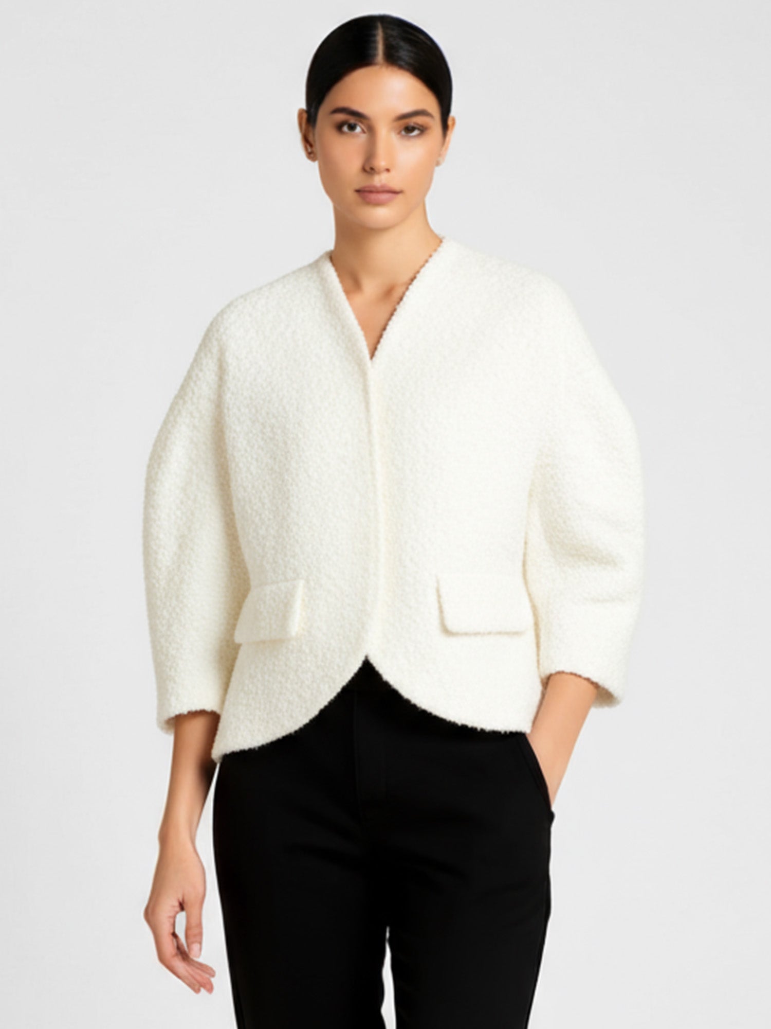 Textured Bouclé Jacket