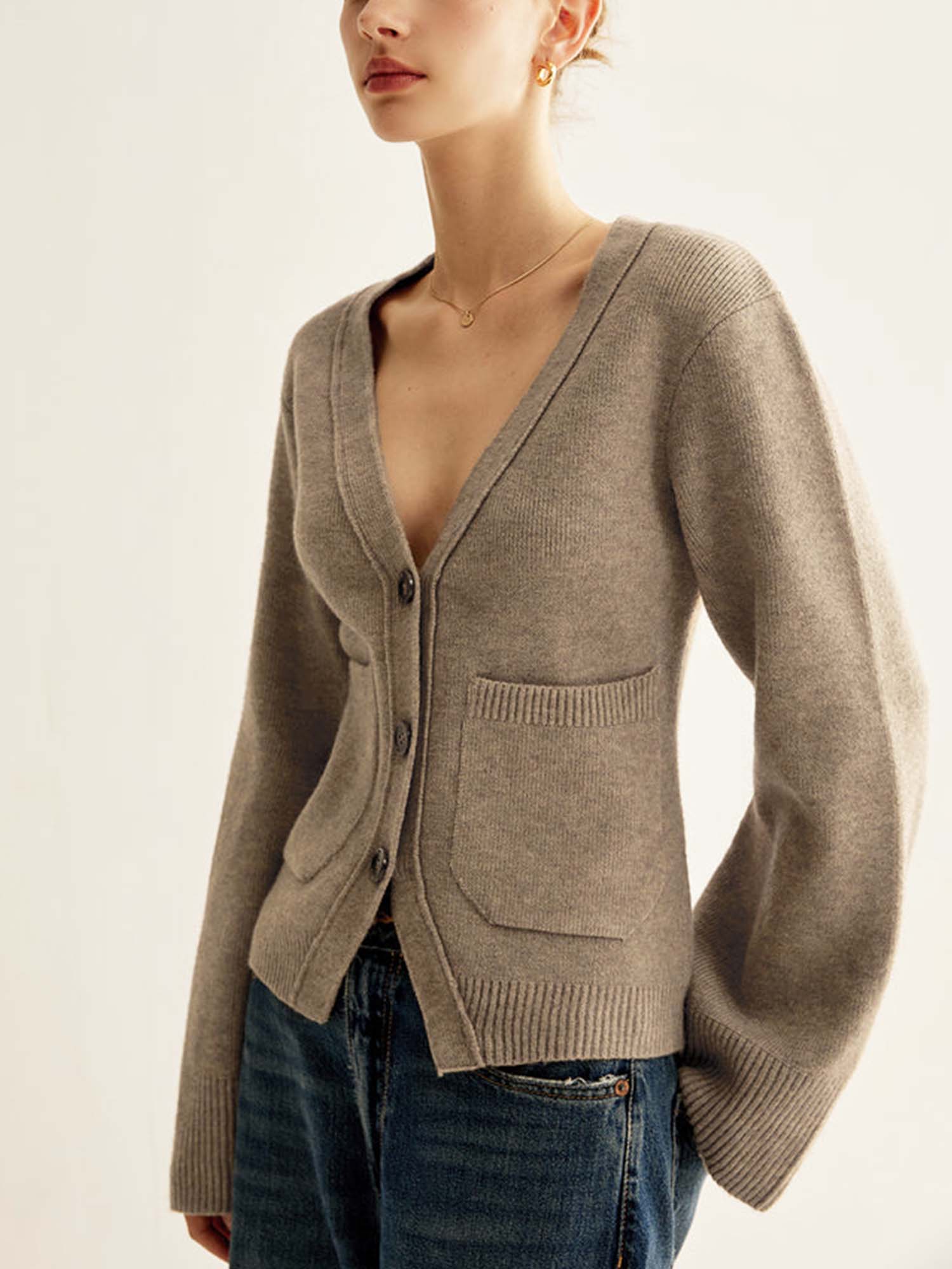 Oversized Knit Cardigan