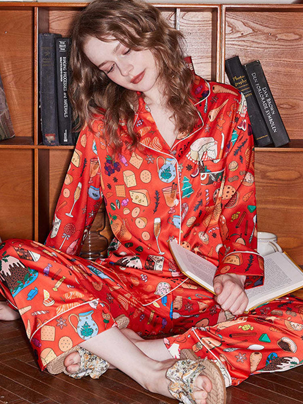 Dessert Print Pajama Set
