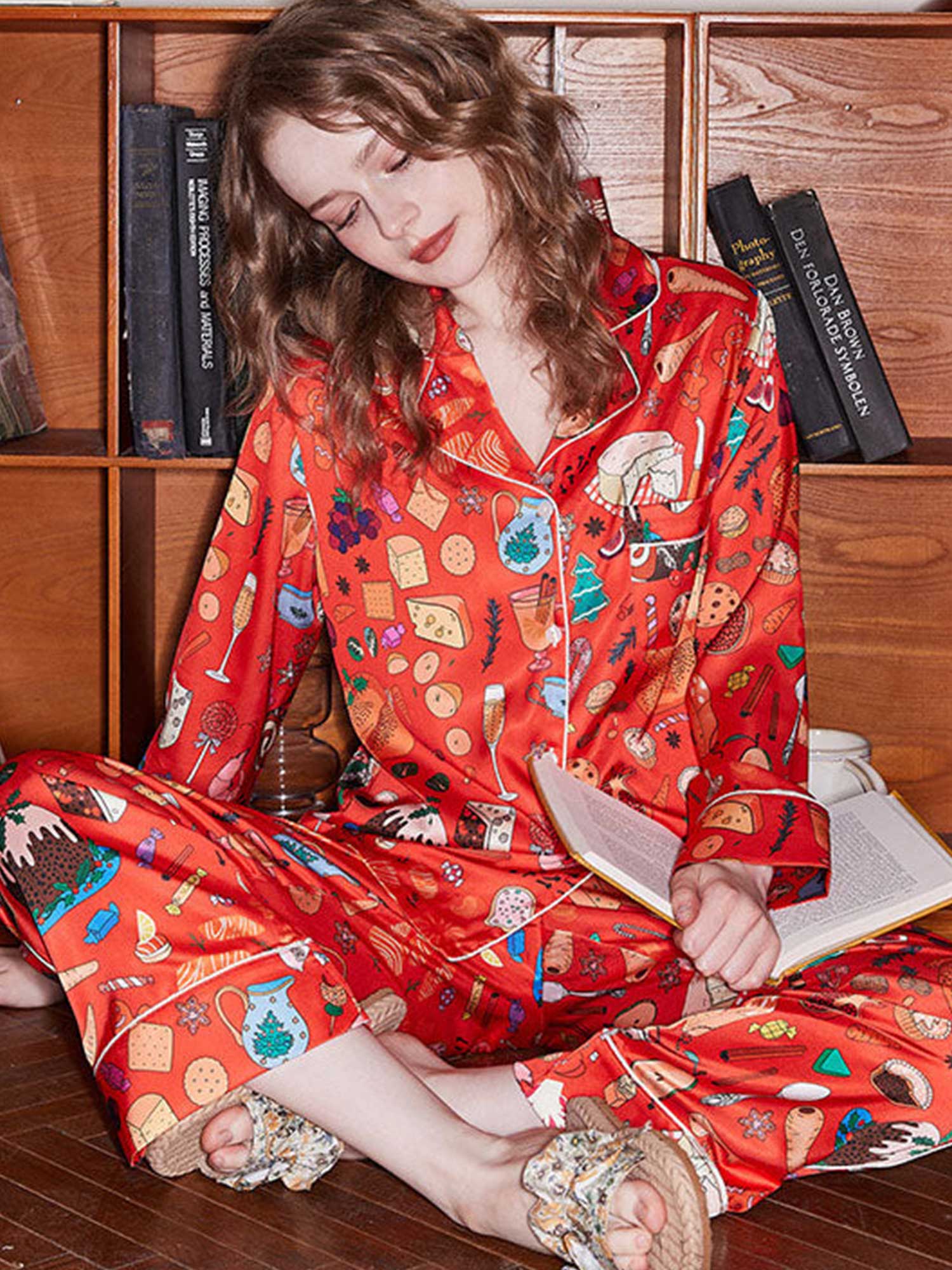 Dessert Print Pajama Set