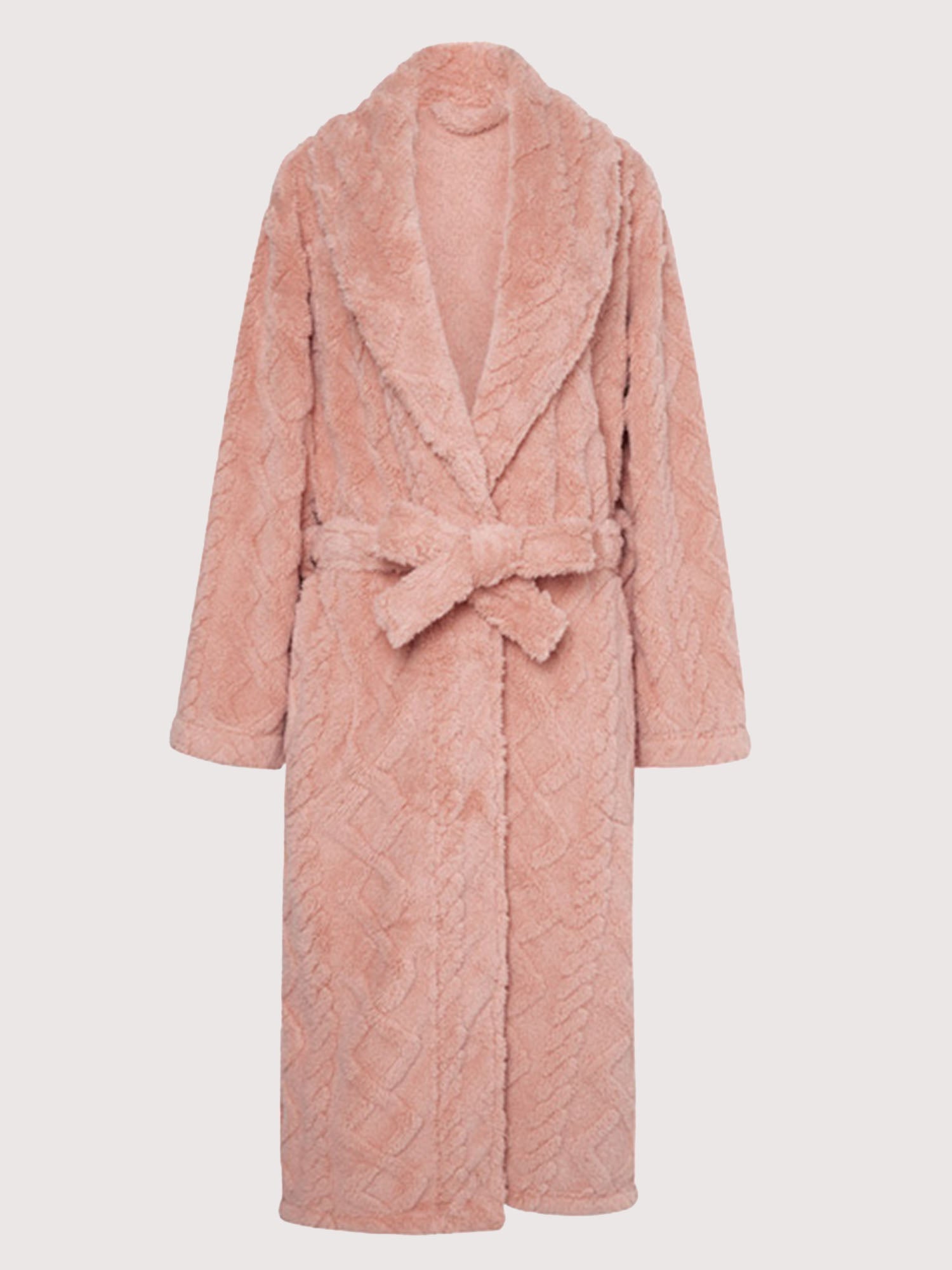 Cozy Coral Fleece Robe