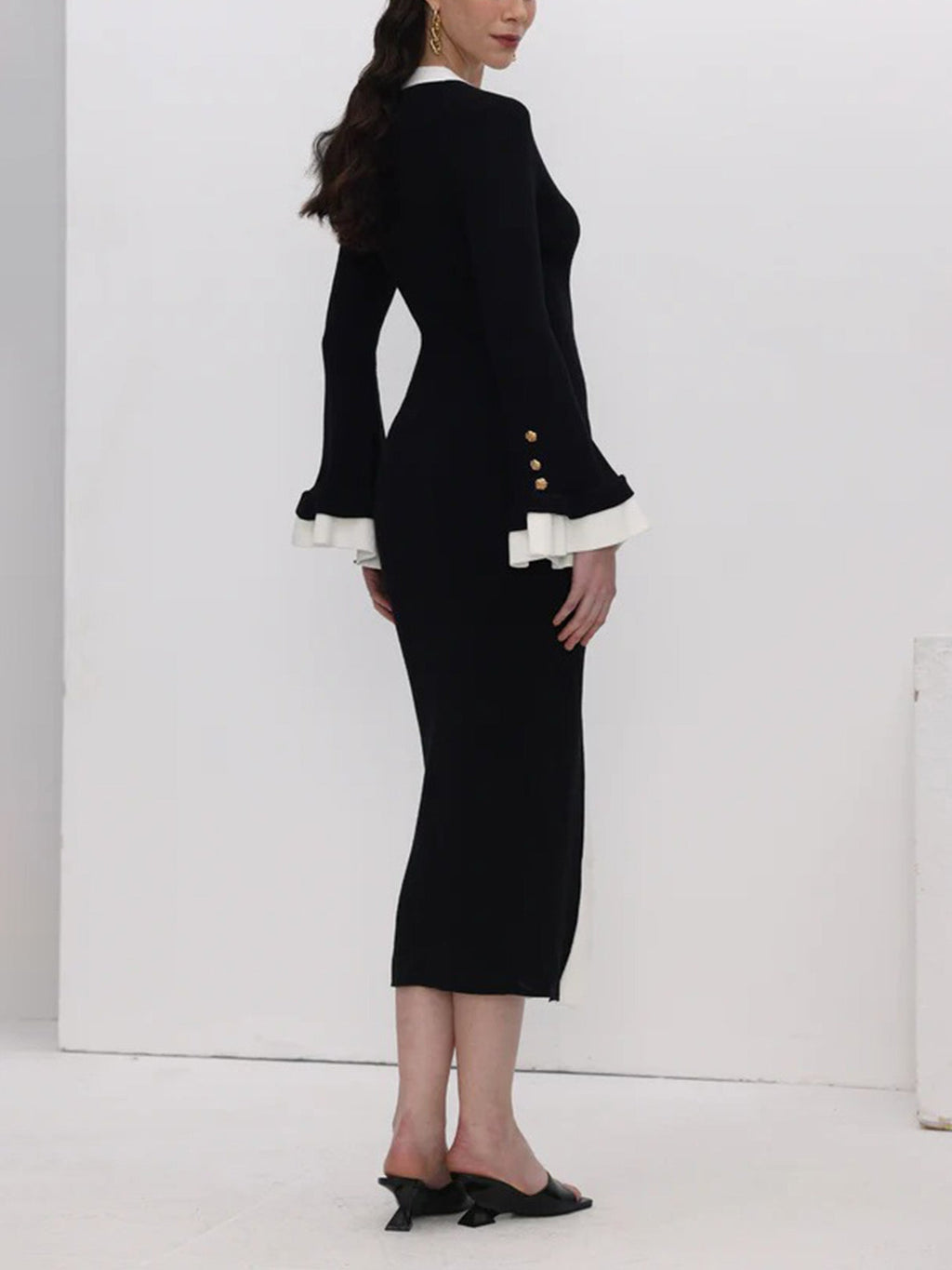 Sleek Muse Maxi Dress