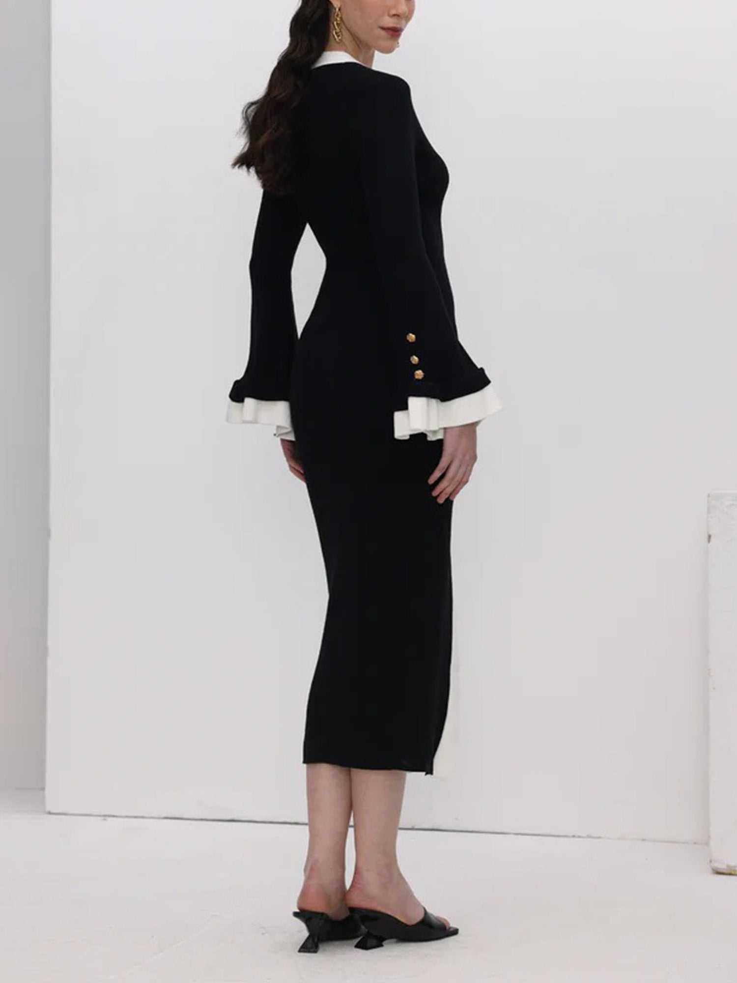 Sleek Muse Maxi Dress