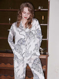 Leopard Print Pajama Set
