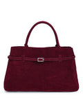 Vintage Nubuck Leather Tote Bag