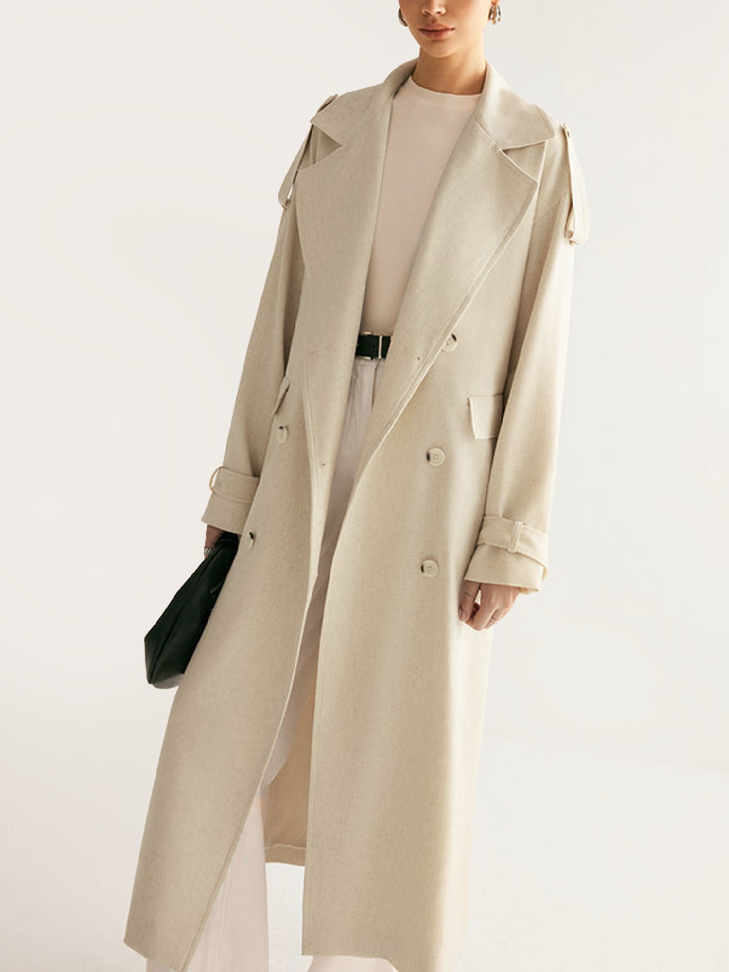 Beige Trench Coat