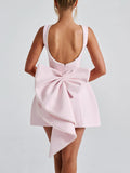 Pink Classic Mini Dress Gala Serenity
