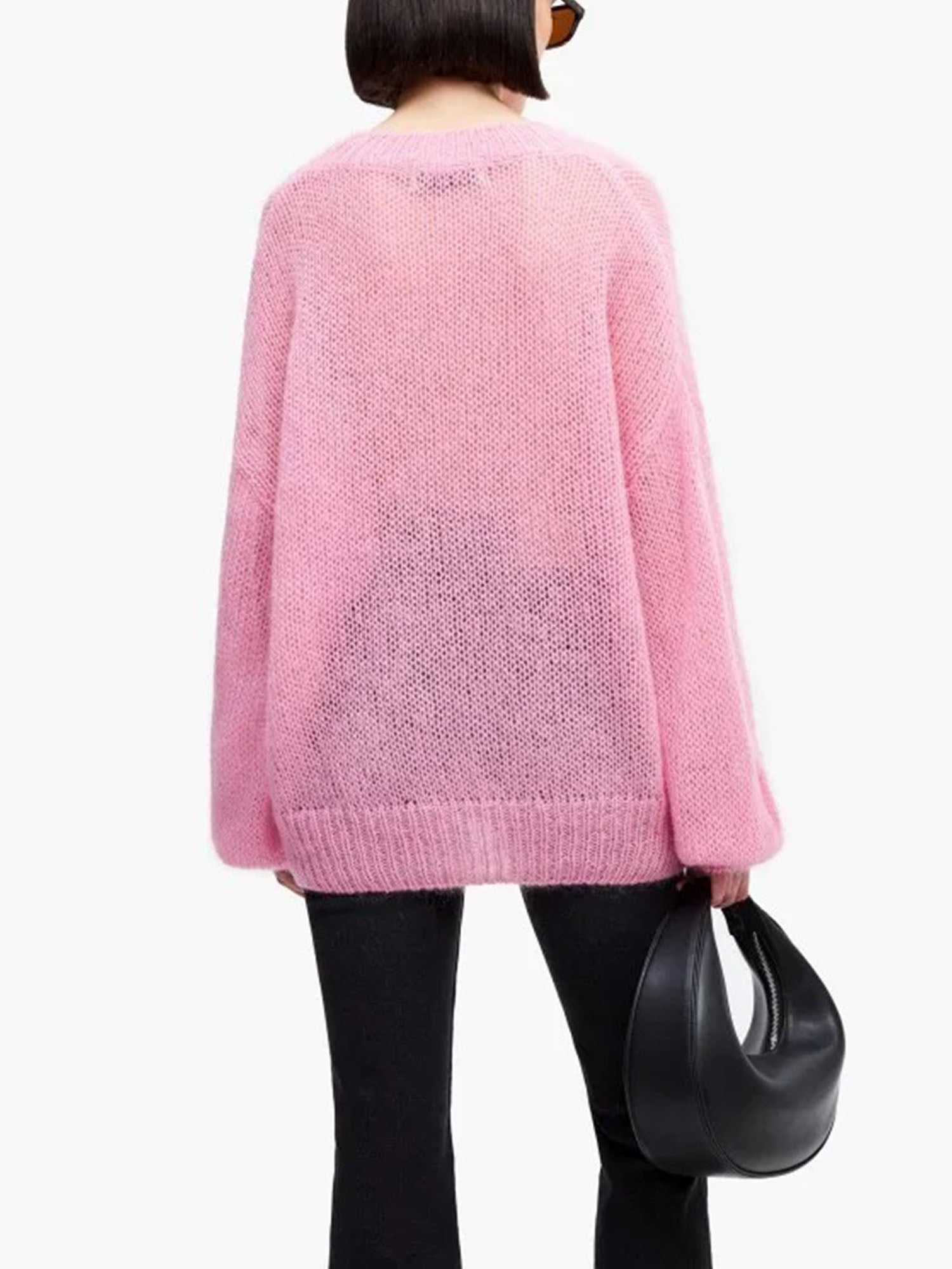 Pinl Plaid Harmony Sweater