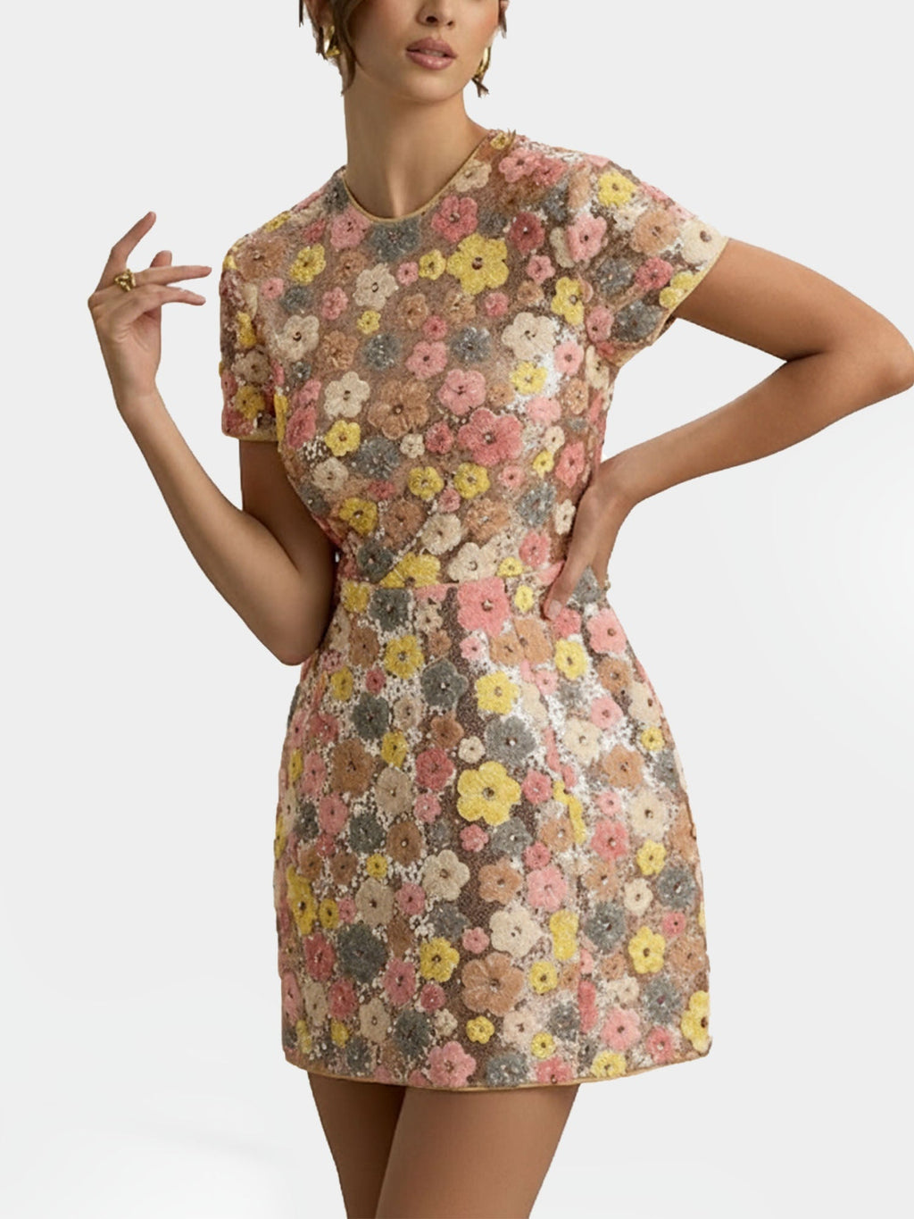 Elegant Mini Dress Evening Glamour