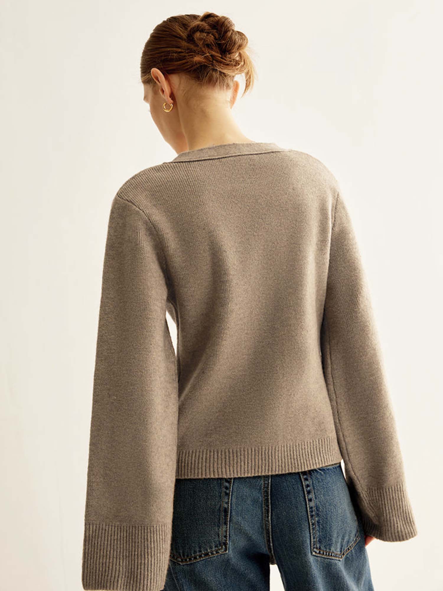 Oversized Knit Cardigan