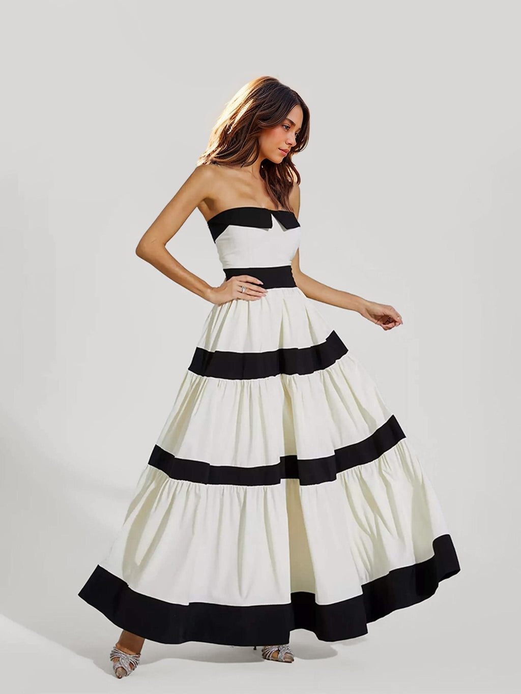 Striped Maxi Dress