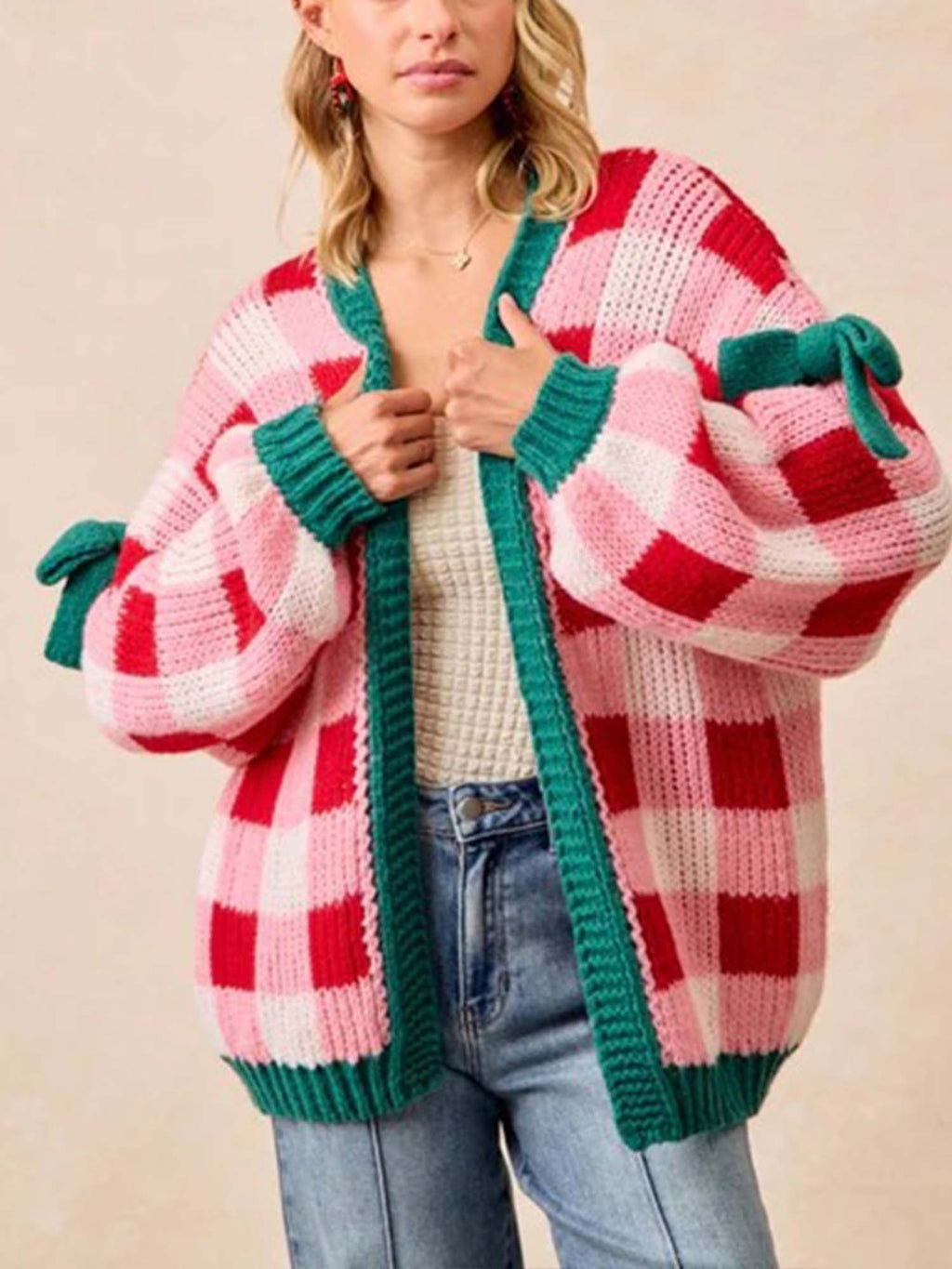 Checked Harmony Sweater