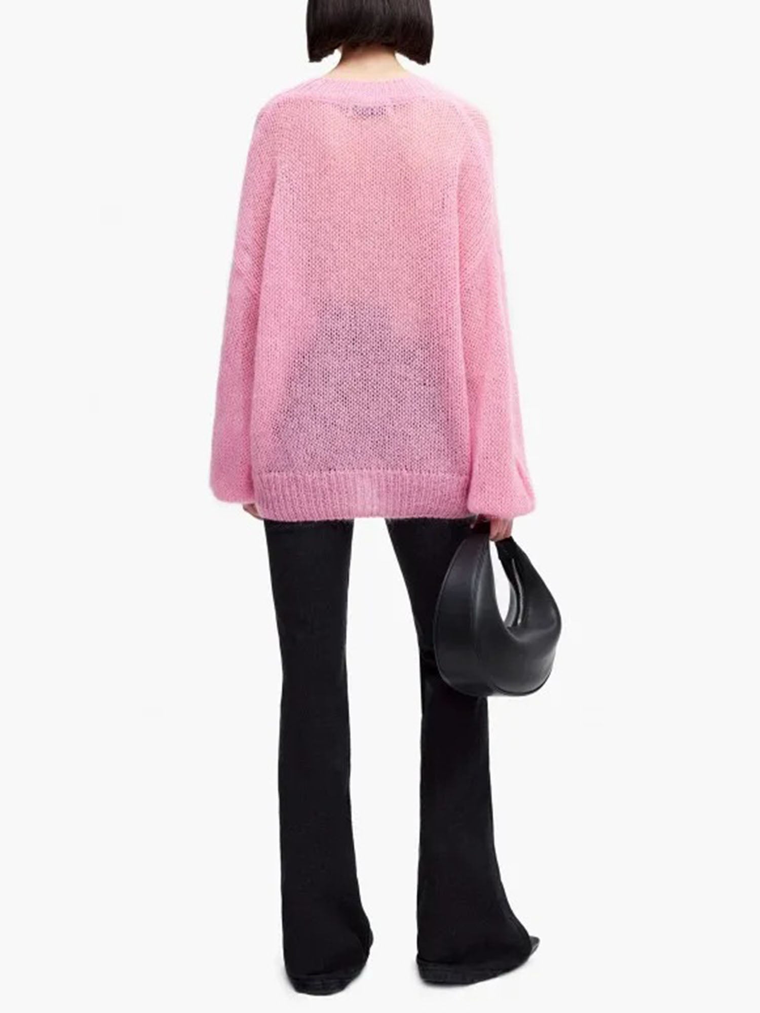 Pinl Plaid Harmony Sweater