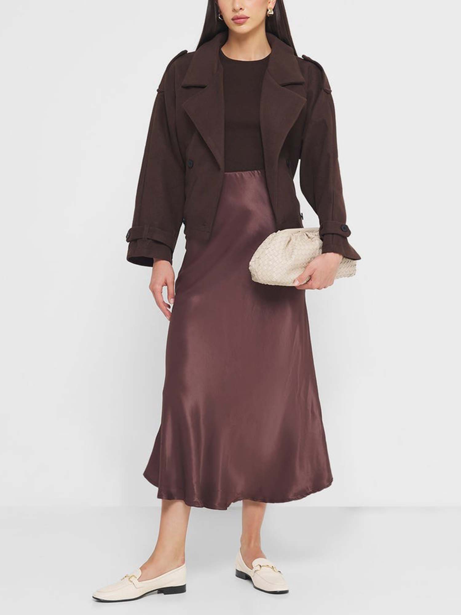 Double-Breasted Wool Coat