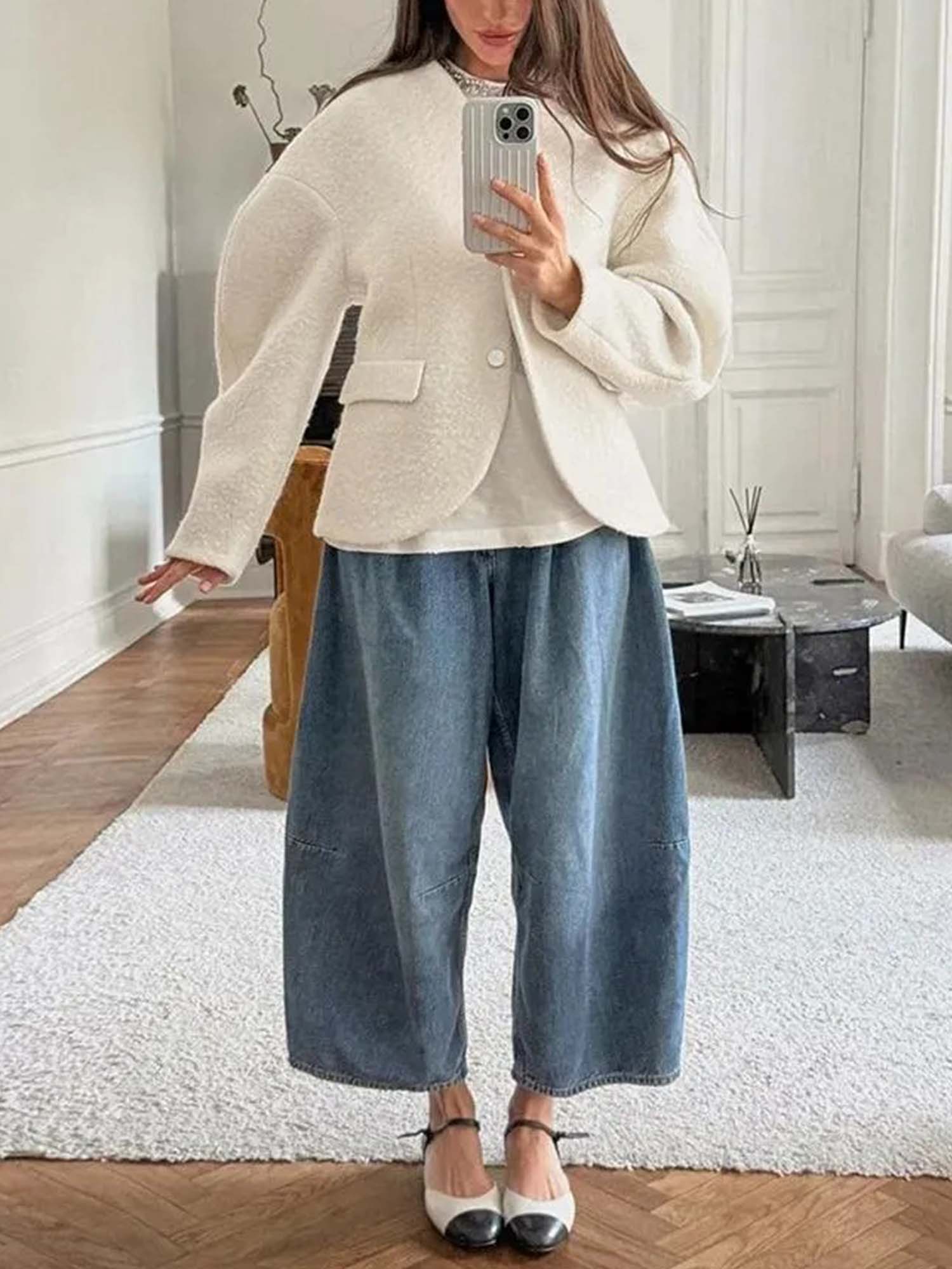 Textured Bouclé Jacket