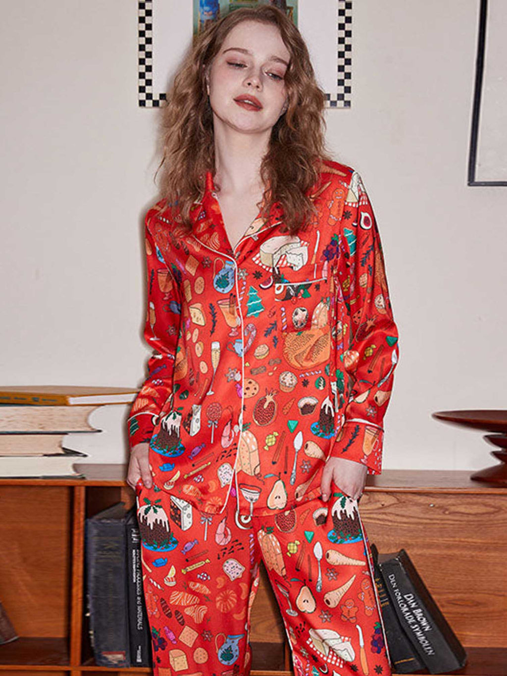 Dessert Print Pajama Set