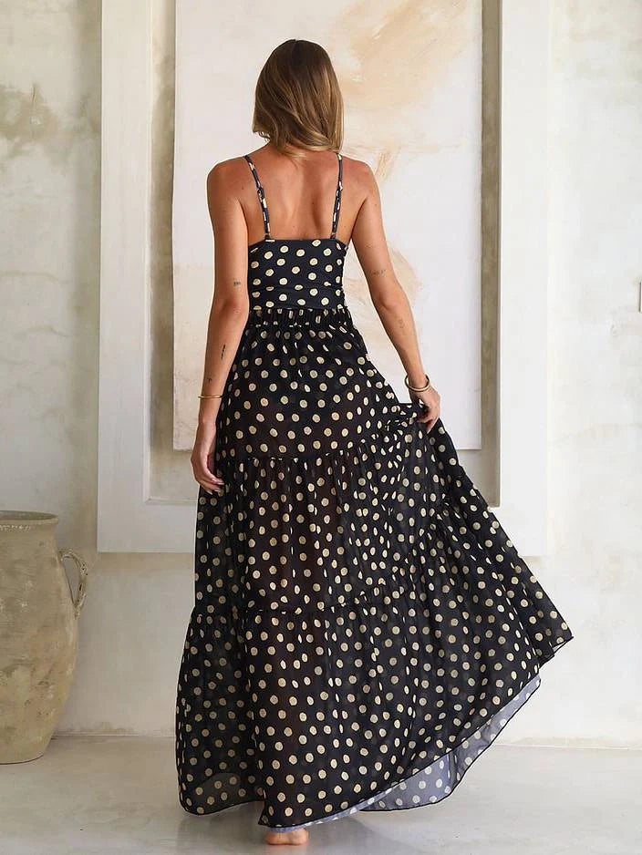 Polka Dot Swimsuit Set