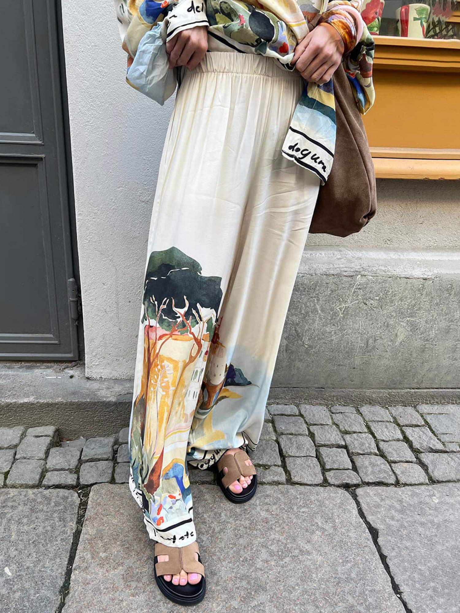 Artful Landscape Relaxed Shirt