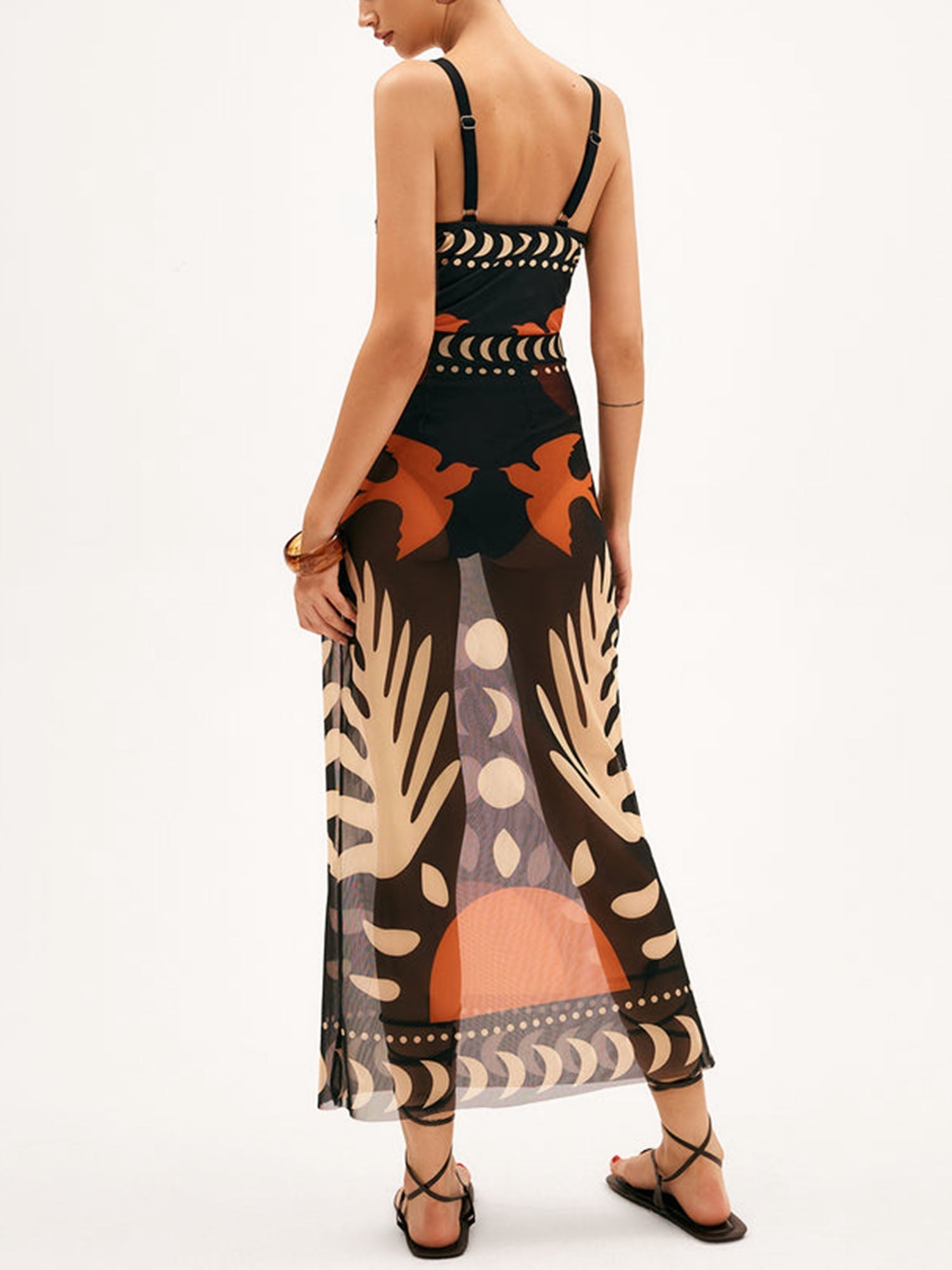 Black and Orange Cover-Up