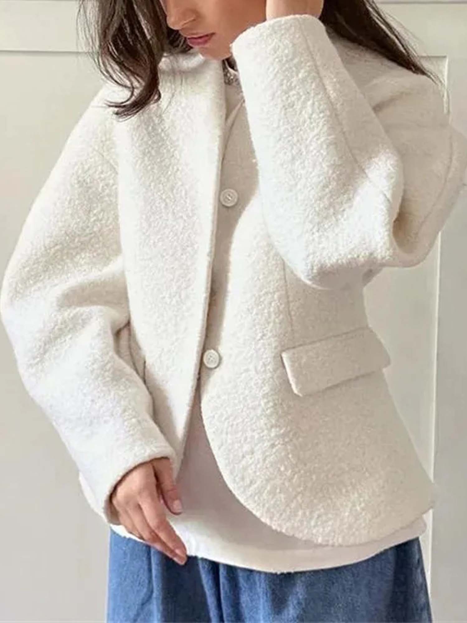 Textured Bouclé Jacket