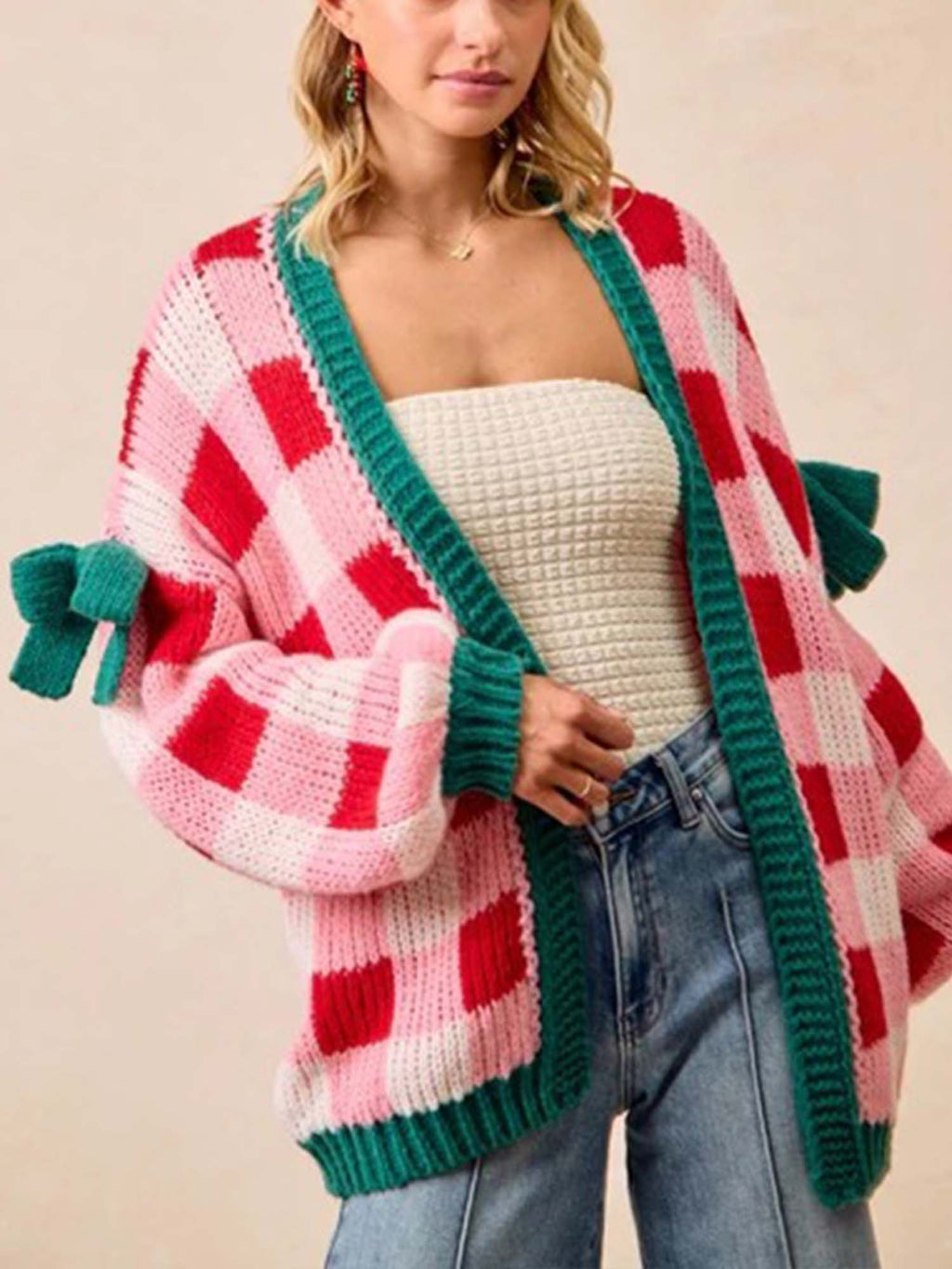 Checked Harmony Sweater