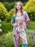 Guinea Pig & Goldfish Long Print Pajama Set
