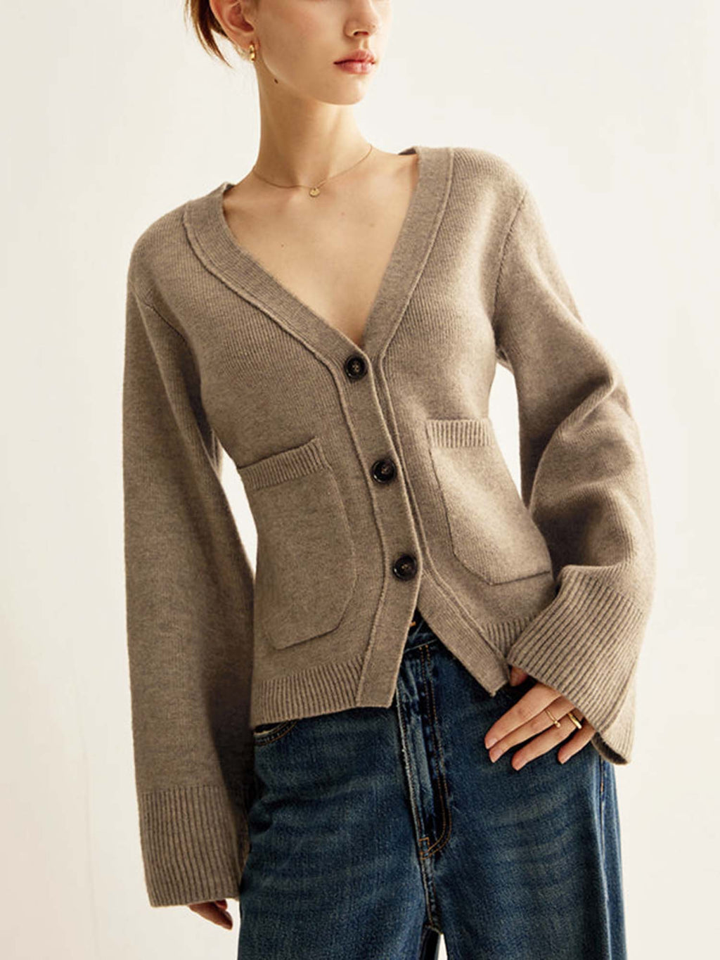 Oversized Knit Cardigan