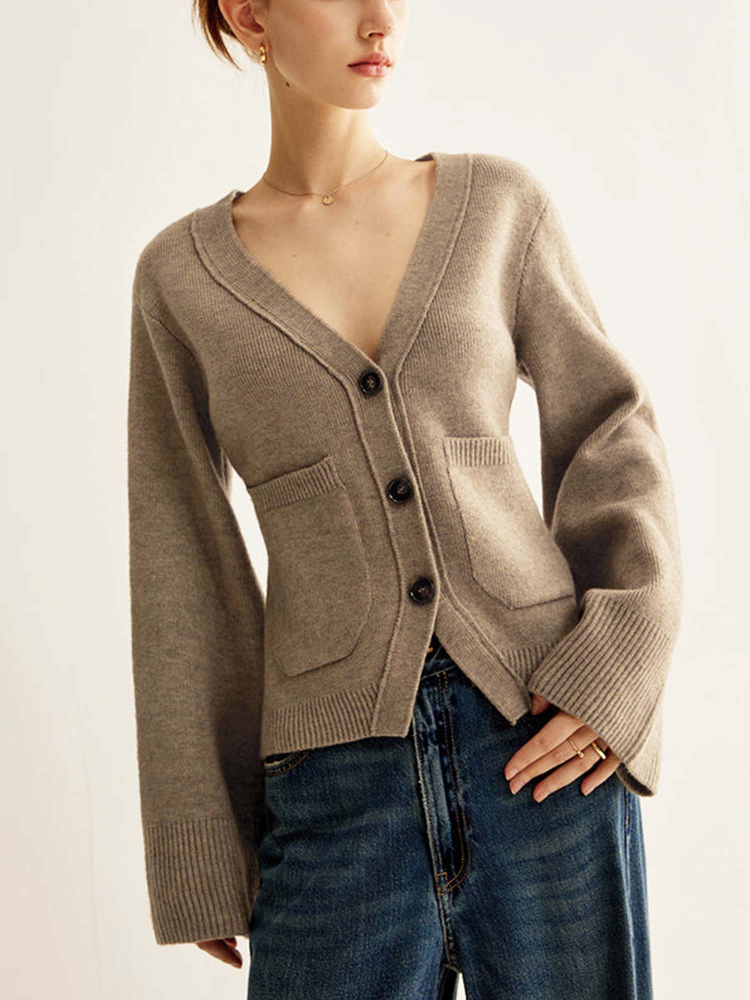 Oversized Knit Cardigan