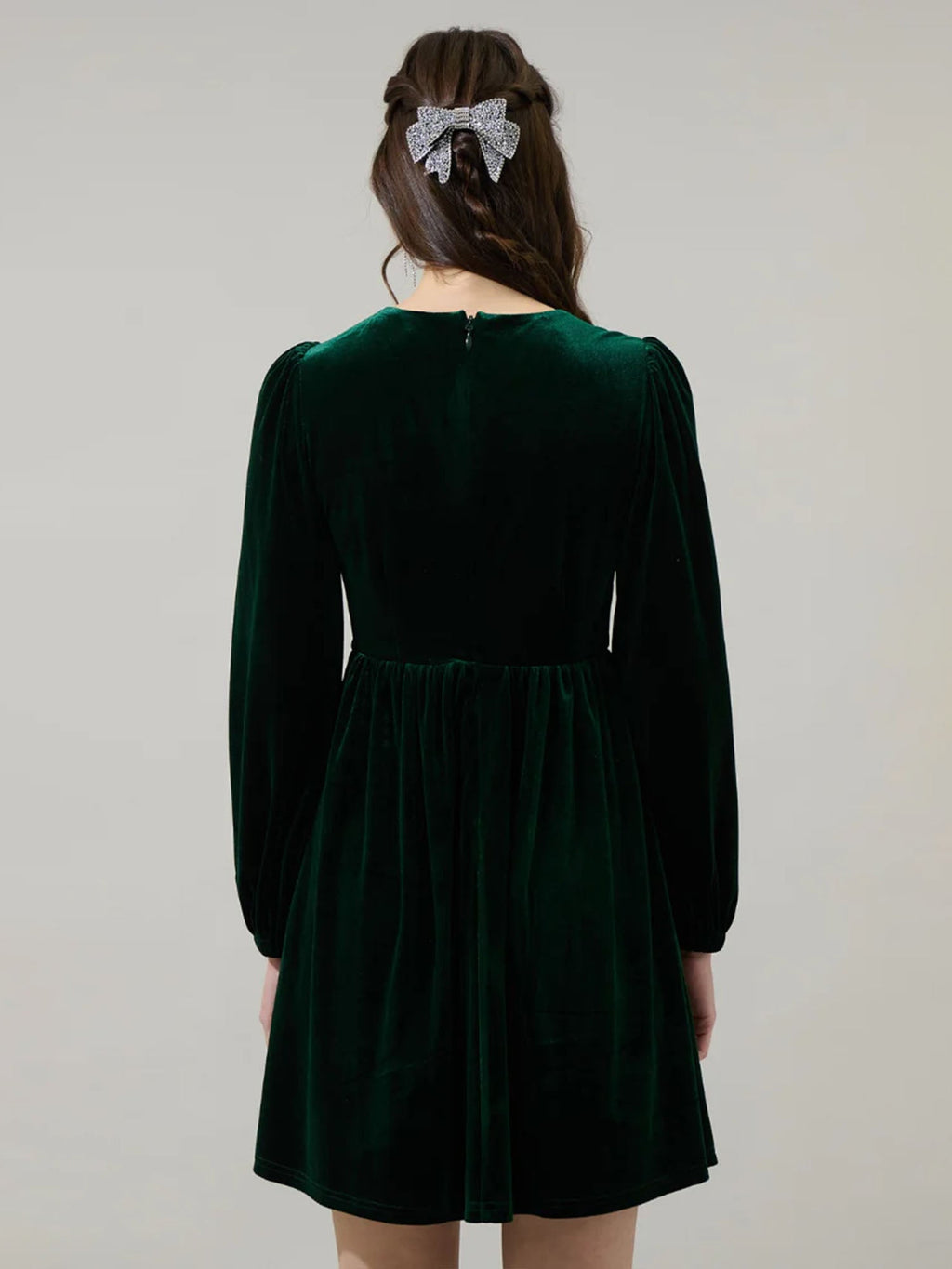 Bowed Reverie Mini Dress