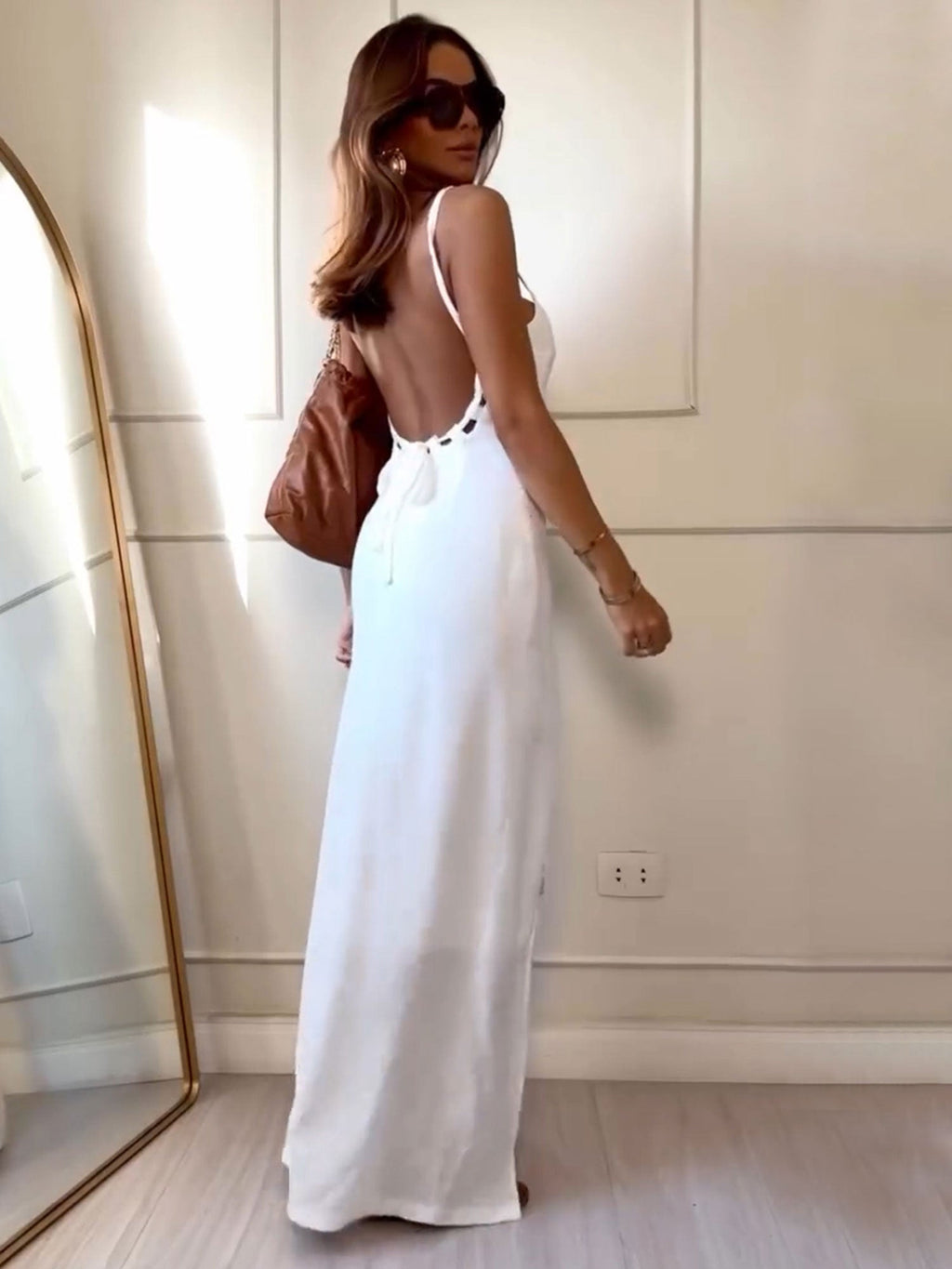 Elegant Slit Maxi Dress