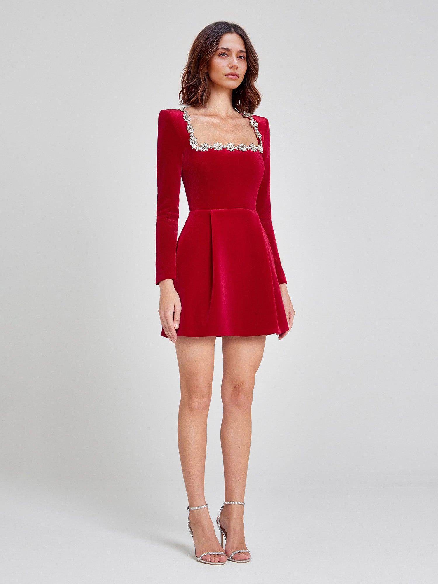 Veiled Echo Mini Dress