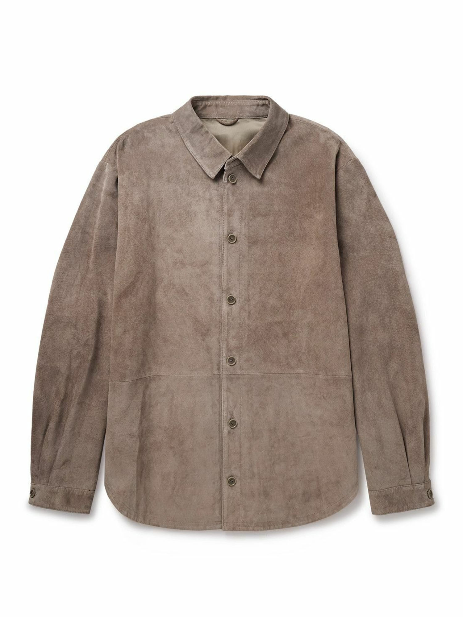 Loose Collar Shirt Retro Khaki Vibes