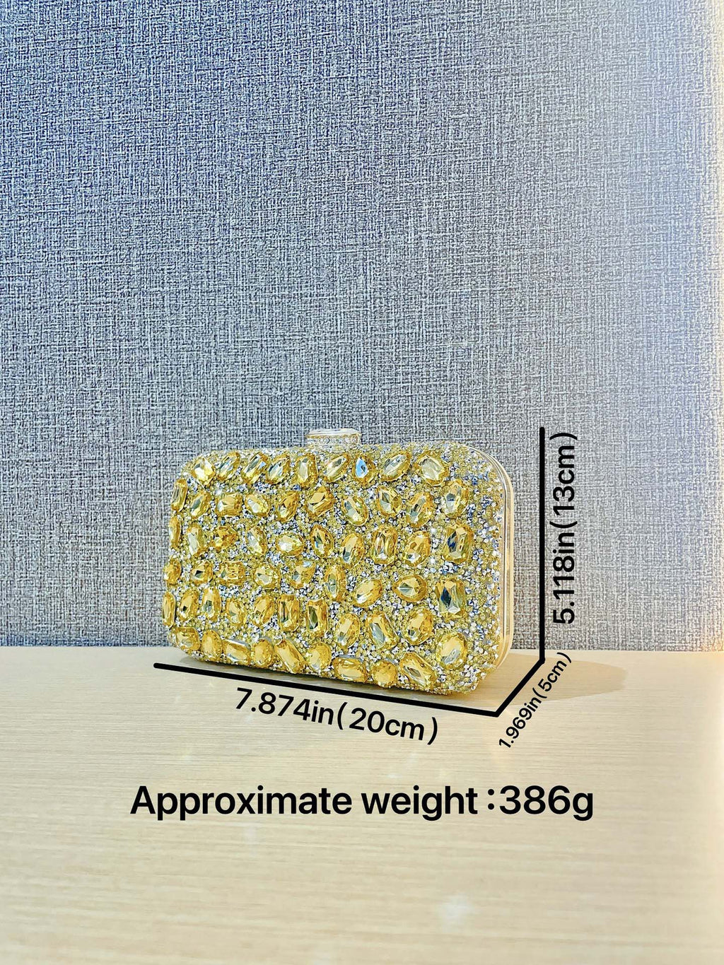 Shiny Clutch Handbag