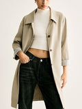 Beige Trench Coat