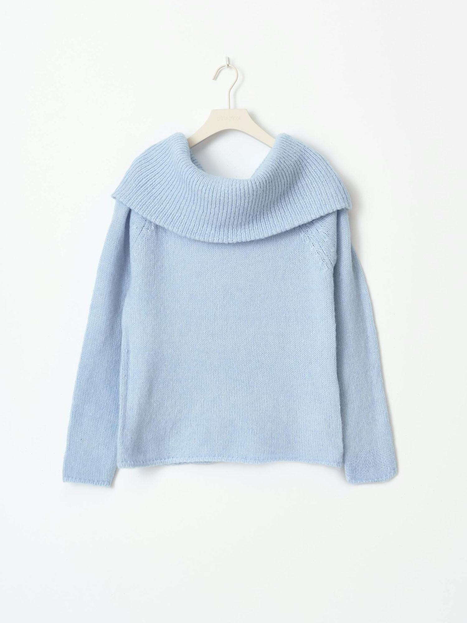 Off Shoulder Collar Top Sweet Versatile Fit