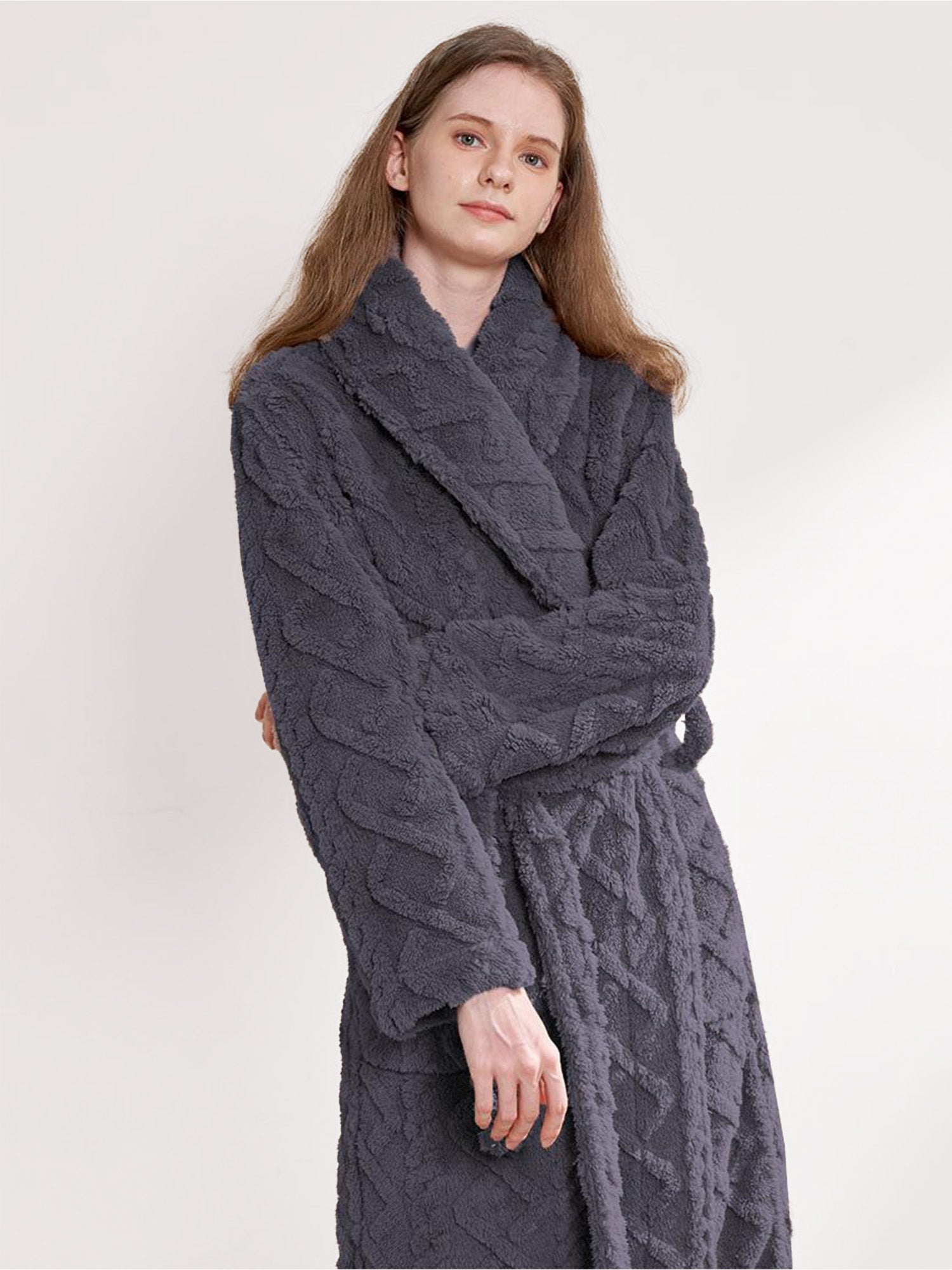 Cozy Coral Fleece Robe