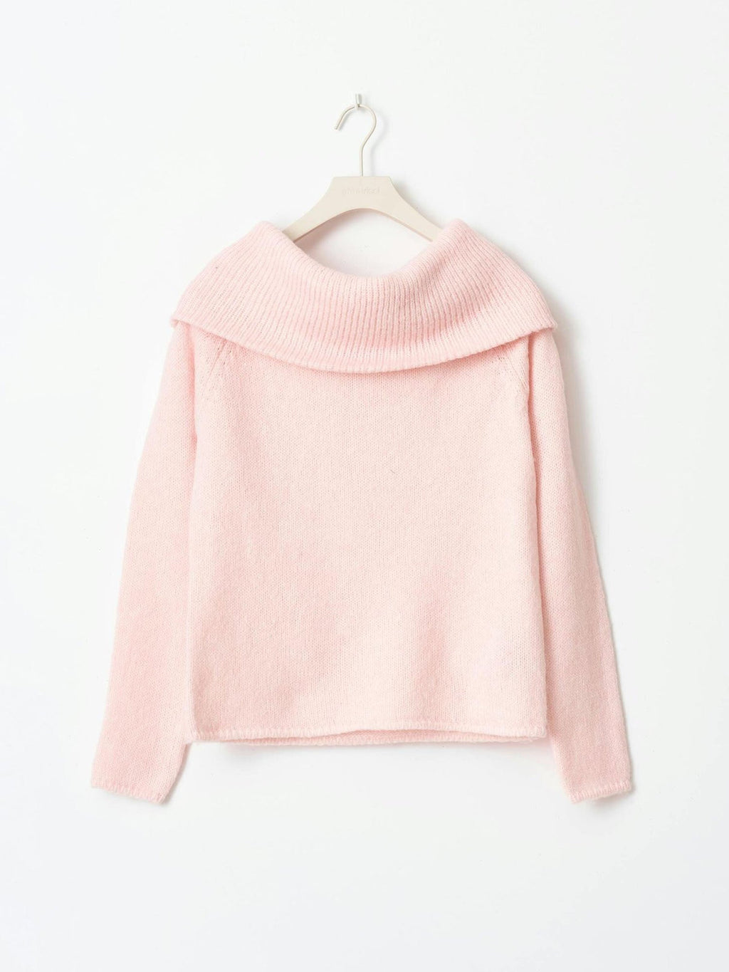 Off Shoulder Collar Top Sweet Versatile Fit