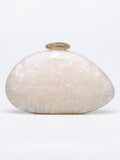 Fashionable Special-shaped Shell Acrylic Wedding Bag