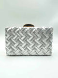 Fashion Woven Banquet Clutch Bag