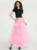 Pink Ankle-Length Petticoat