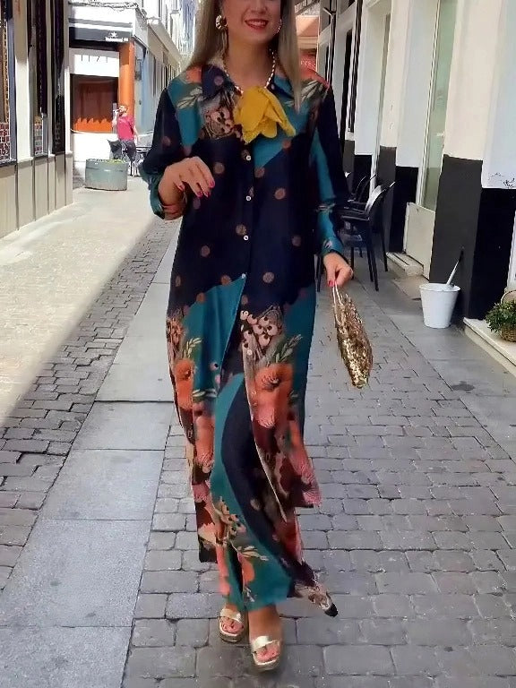 Floral Whisper Long Shirt